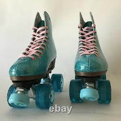 Sure-Grip Stardust Skates (Blue) Size 5.0 ++