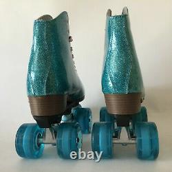 Sure-Grip Stardust Skates (Blue) Size 5.0 ++