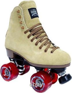 Sure Grip Tan Boardwalk Roller Skates for Men & Women 65mm Wheels 9