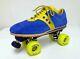 Sure-grip Vintage Jogger Roller Skates In Blue/ Yellow- Size M4/ W5