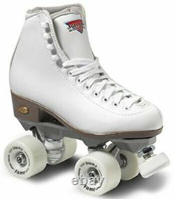 Sure-Grip White Fame Roller Skate Size 5