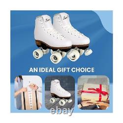 Sure-Grip White Fame Roller Skates for Women Made of Nylon & Aluminum 57m