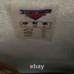 Sure Grip roller skates. New, tan. Trucks DA Avenger 45, 65mm wheel. Size 7 men's