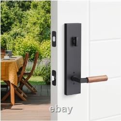 Sure-Loc LV307 GRIP Levanto Single Cylinder Keyed Entry Lever Set Polished