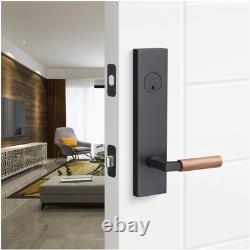 Sure-Loc LV307 GRIP Levanto Single Cylinder Keyed Entry Lever Set Polished