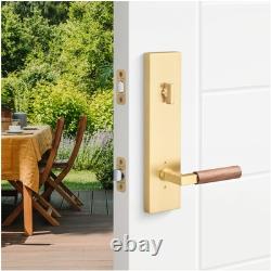Sure-Loc LV307 GRIP Levanto Single Cylinder Keyed Entry Lever Set Polished