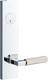 Sure-loc Lv307 Gripkn Levanto Single Cylinder Keyed Entry Lever Chrome