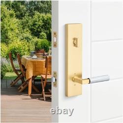 Sure-Loc LV307 GRIPKN Levanto Single Cylinder Keyed Entry Lever Chrome