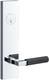 Sure-loc Lv307 Gripkn Levanto Single Cylinder Keyed Entry Lever Polished