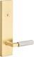 Sure-loc Lv307 Gripkn Levanto Single Cylinder Keyed Entry Lever Satin Brass /