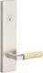 Sure-loc Lv307 Gripkn Levanto Single Cylinder Keyed Entry Lever Satin Nickel /