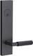 Sure-loc Lv307 Gripskn Levanto Single Cylinder Keyed Entry Lever Black