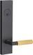Sure-loc Lv307 Gripskn Levanto Single Cylinder Keyed Entry Lever Black
