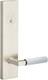 Sure-loc Lv307 Gripskn Levanto Single Cylinder Keyed Entry Lever Chrome