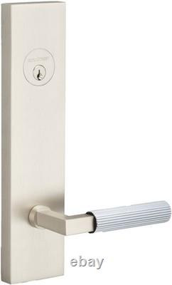 Sure-Loc LV307 GRIPSKN Levanto Single Cylinder Keyed Entry Lever Chrome