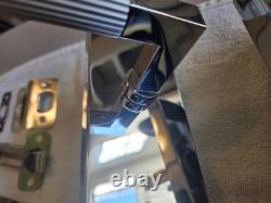 Sure-Loc LV307 GRIPSKN Levanto Single Cylinder Keyed Entry Lever Chrome