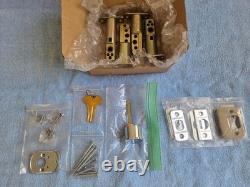 Sure-Loc LV307 GRIPSKN Levanto Single Cylinder Keyed Entry Lever Chrome