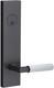 Sure-loc Lv307 Gripskn Levanto Single Cylinder Keyed Entry Lever Flat Black /