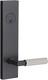 Sure-loc Lv307 Gripskn Levanto Single Cylinder Keyed Entry Lever Flat Black /
