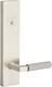 Sure-loc Lv307 Gripskn Levanto Single Cylinder Keyed Entry Lever Nickel