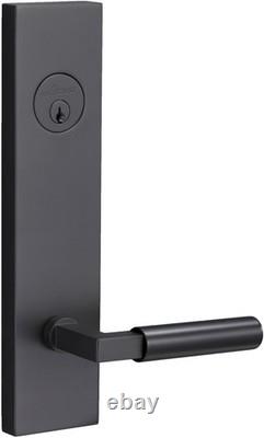 Sure-Loc LV307 GRIPSM Levanto Single Cylinder Keyed Entry Lever Black
