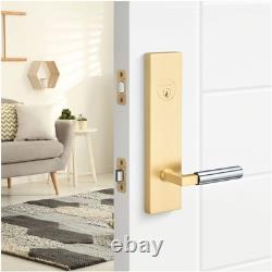 Sure-Loc LV307 GRIPSM Levanto Single Cylinder Keyed Entry Lever Black
