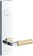 Sure-loc Lv307 Gripsm Levanto Single Cylinder Keyed Entry Lever Brass