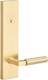 Sure-loc Lv307 Gripsm Levanto Single Cylinder Keyed Entry Lever Brass