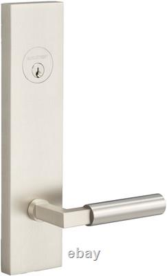 Sure-Loc LV307 GRIPSM Levanto Single Cylinder Keyed Entry Lever Nickel