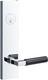 Sure-loc Lv307 Gripsm Levanto Single Cylinder Keyed Entry Lever Polished