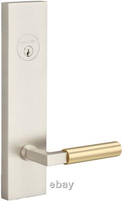 Sure-Loc LV307 GRIPSM Levanto Single Cylinder Keyed Entry Lever Satin Nickel /