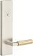 Sure-loc Lv307 Gripsm Levanto Single Cylinder Keyed Entry Lever Satin Nickel /