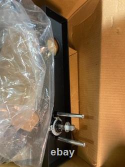 Sure-Loc LV307 Levanto Entry Lever & Deadbolt Combo, Satin Nickel/Flat Black