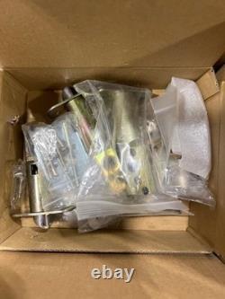 Sure-Loc LV307 Satin Nickel Entry Lever & Deadbolt Combo with Rectangle Rose