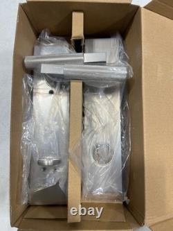 Sure-Loc LV307 Satin Nickel Entry Lever & Deadbolt Combo with Rectangle Rose