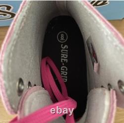 Sure grip Pink roller skates size 8 BNIB