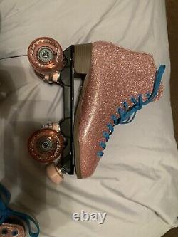 Sure grip roller skates Size 8 Men/ 9 Women Glitter pink