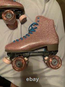 Sure grip roller skates Size 8 Men/ 9 Women Glitter pink