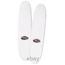 The Heated Wheel Skateboard Polarizer White Kit Sure-Grip Trucks, Hardware