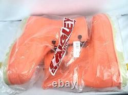 Tingley Hazmat/HazProof Steel Toe Boots 82330 Orange/Cream Sure Grip Size 11