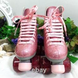 Too Faced Limited Edition Pink Glitter Roller Skates Sure-Grip