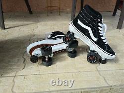 Vans Skate SK8-Hi Rollerskates custom roller skates Men's 10 10.5 Black Pro