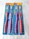 Vintage 2 Lot Ranir Toothbrushes Teardrop Sure Grip Handle Medium Soft Bristles