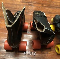 Vintage Dominion Roller Skates Sure Grip Super Size 9 NOS Lot 2 Pairs New No Box