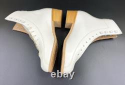 Vintage NOS Norele 150 White sz 5 Roller Skate Boot Riedell Bont Hyde Sure Grip