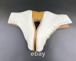 Vintage NOS Norele 150 White sz 5 Roller Skate Boot Riedell Bont Hyde Sure Grip