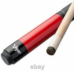 Viper 50-0701 Sure Grip Pro Red Billiard/Pool Cue Stick