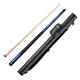 Viper Sure Grip Pro Blue Cue And Casemaster Q-vault Supreme Black Cue Case