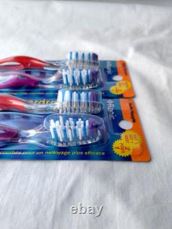Vtg 2 Lot Ranir Manual Toothbrushes Teardrop Sure Grip Handle Soft Bristle Rare Vtg 2 Lot Ranir Manual Toothbrushes Teardrop Sure Grip Handle Soft Bristle Rare
