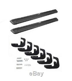 Westin 27-6115/27-1985 Black Sure Grip Running Boards & Mountings for Pilot/MDX